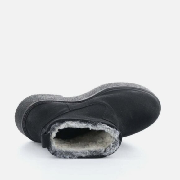 NEW BOS. & CO. Suede Scout Boots in black for women 1025 8m4 - Picture 9 of 10